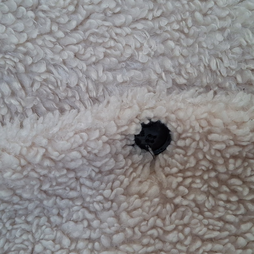 Zara Teddy Bear Fleece Coat - Picture 7 of 14